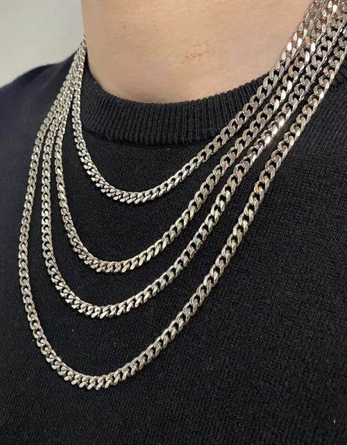 Load image into Gallery viewer, Daily Wearing Cuban Link Chain Choker
