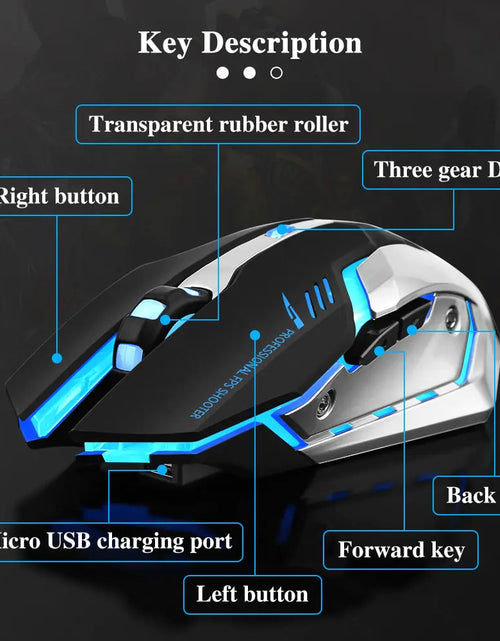 Load image into Gallery viewer, Dual-mode Wireless Gaming Mouse
