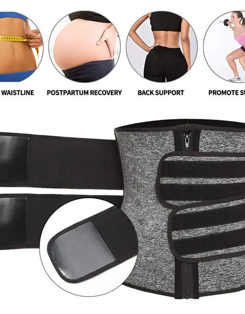 Load image into Gallery viewer, Waist Trainer Slimming Sheath
