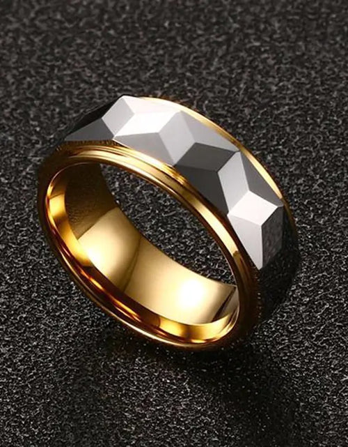 Load image into Gallery viewer, Multi-Faceted Prism Ring
