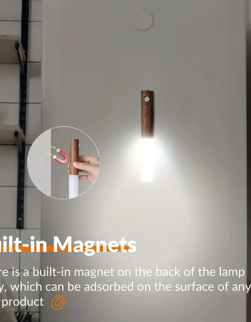 Load image into Gallery viewer, Wood Motion Sensor Light
