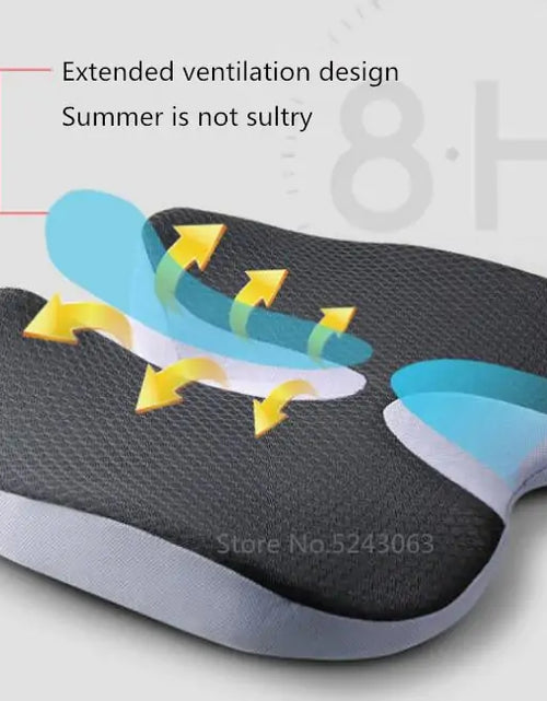 Load image into Gallery viewer, Non-Slip Orthopedic Memory Foam Cushion
