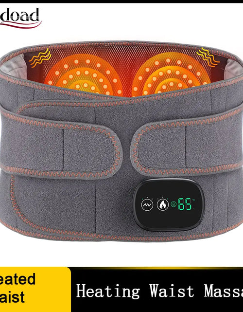 Load image into Gallery viewer, Electric Heating Massage Belt
