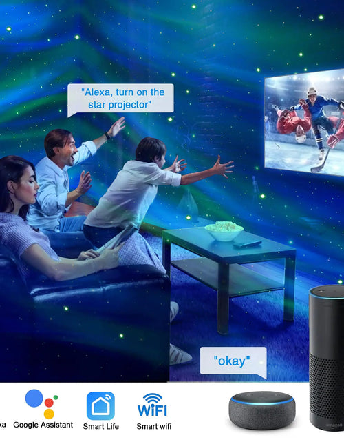 Load image into Gallery viewer, Aurora Galaxy Projector with Bluetooth
