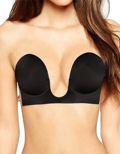 Load image into Gallery viewer, Invisible Backless Adhesive Push Up Bra
