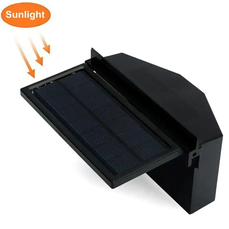 Solar-Powered Car Exhaust Fan