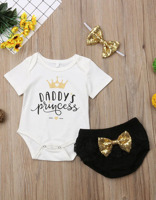 Load image into Gallery viewer, Daddy’s Princess Romper
