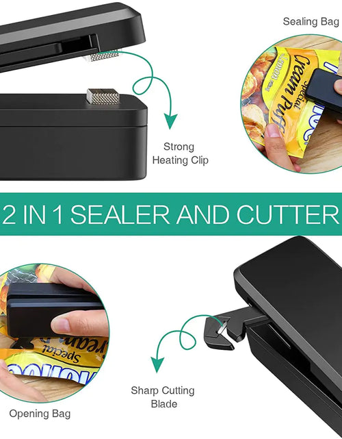 Load image into Gallery viewer, Portable Bag Vacuum Heat Sealer
