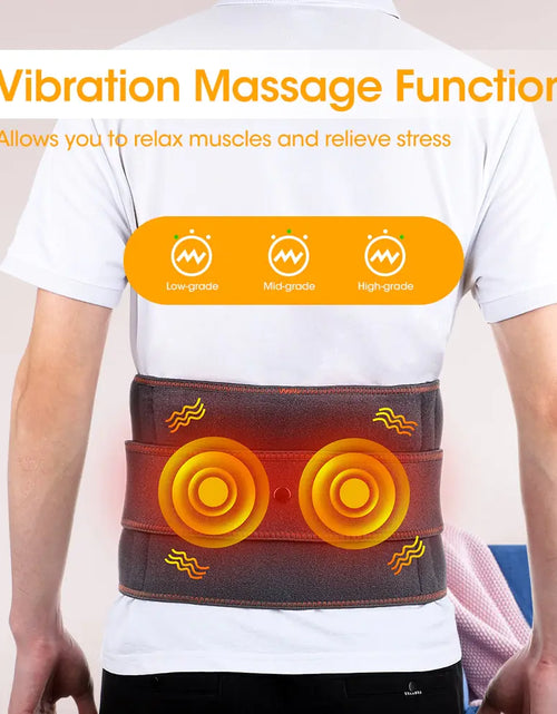 Load image into Gallery viewer, Electric Heating Massage Belt
