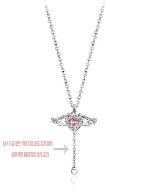 Load image into Gallery viewer, Heart Wings Necklace
