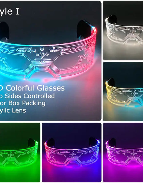 Load image into Gallery viewer, LED Luminous Glasses
