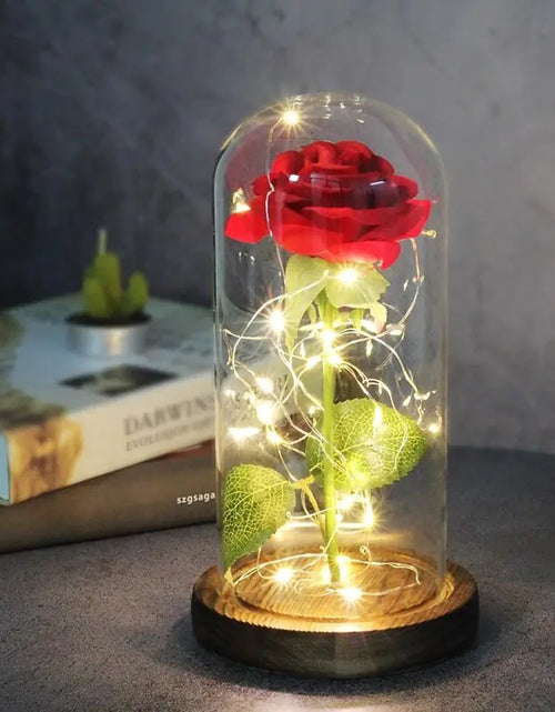 Load image into Gallery viewer, LED Rose Decoration
