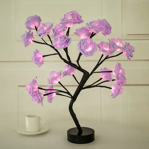 Load image into Gallery viewer, Blossom Bliss Glowing Rose Tree
