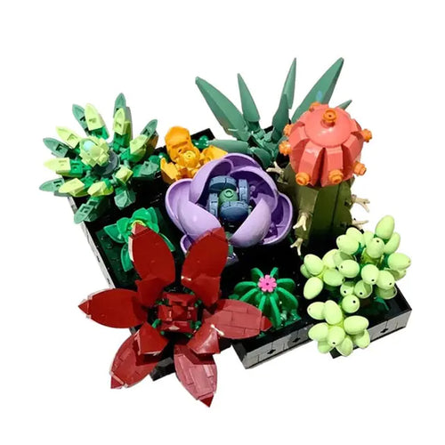 Load image into Gallery viewer, Romantic Flower Bouquet Bricks Toy
