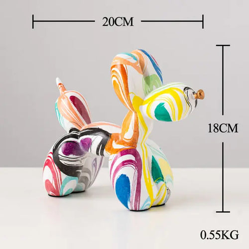 Load image into Gallery viewer, Nordic Resin Balloon Dog Statue
